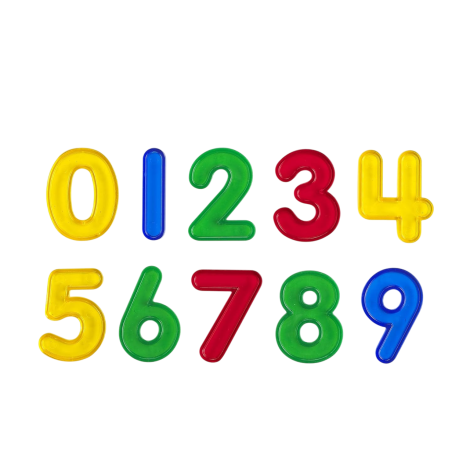 Set 10 numere translucide mari pentru mese si tablete luminoase - imagine 6